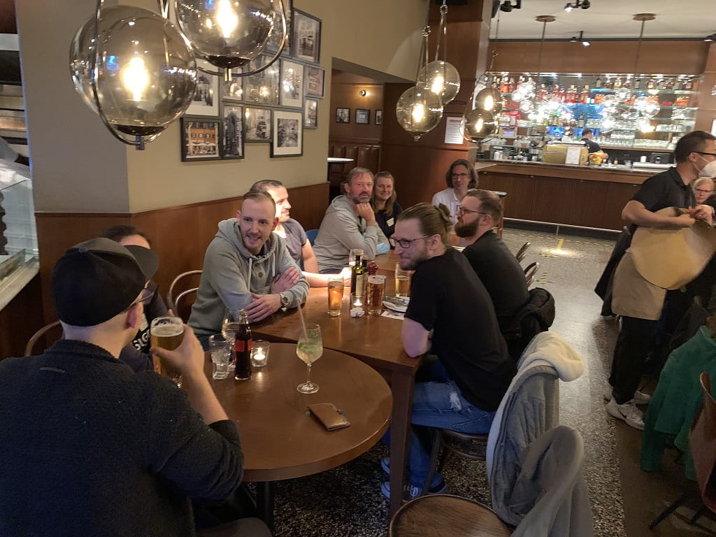 Foto des Gettogethers der Sitecore Usergroup in Mannheim im Jahr 2021