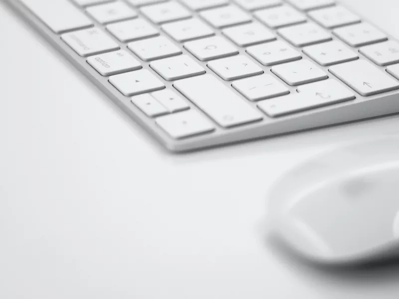 Bild einer Tastatur